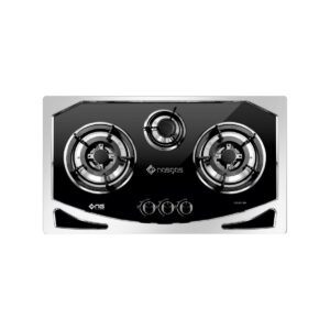 Nasgas 3 Burners Stainless Steel Built-in Hob D931 BK