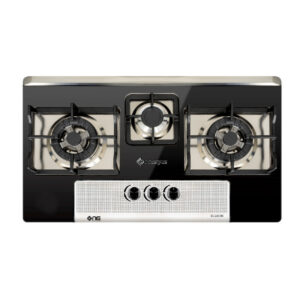 Nasgas 3 Burners Stainless Steel Built-in Hob DG-222 BK