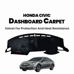 Honda Civic Water Proof Velvet Dashboard Cloth For Protection and Heat Resistance Model 2017